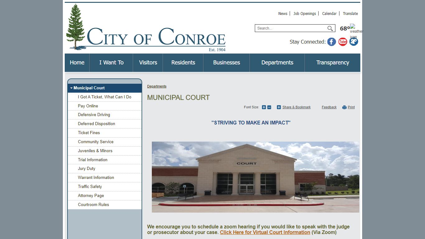 Municipal Court | City of Conroe